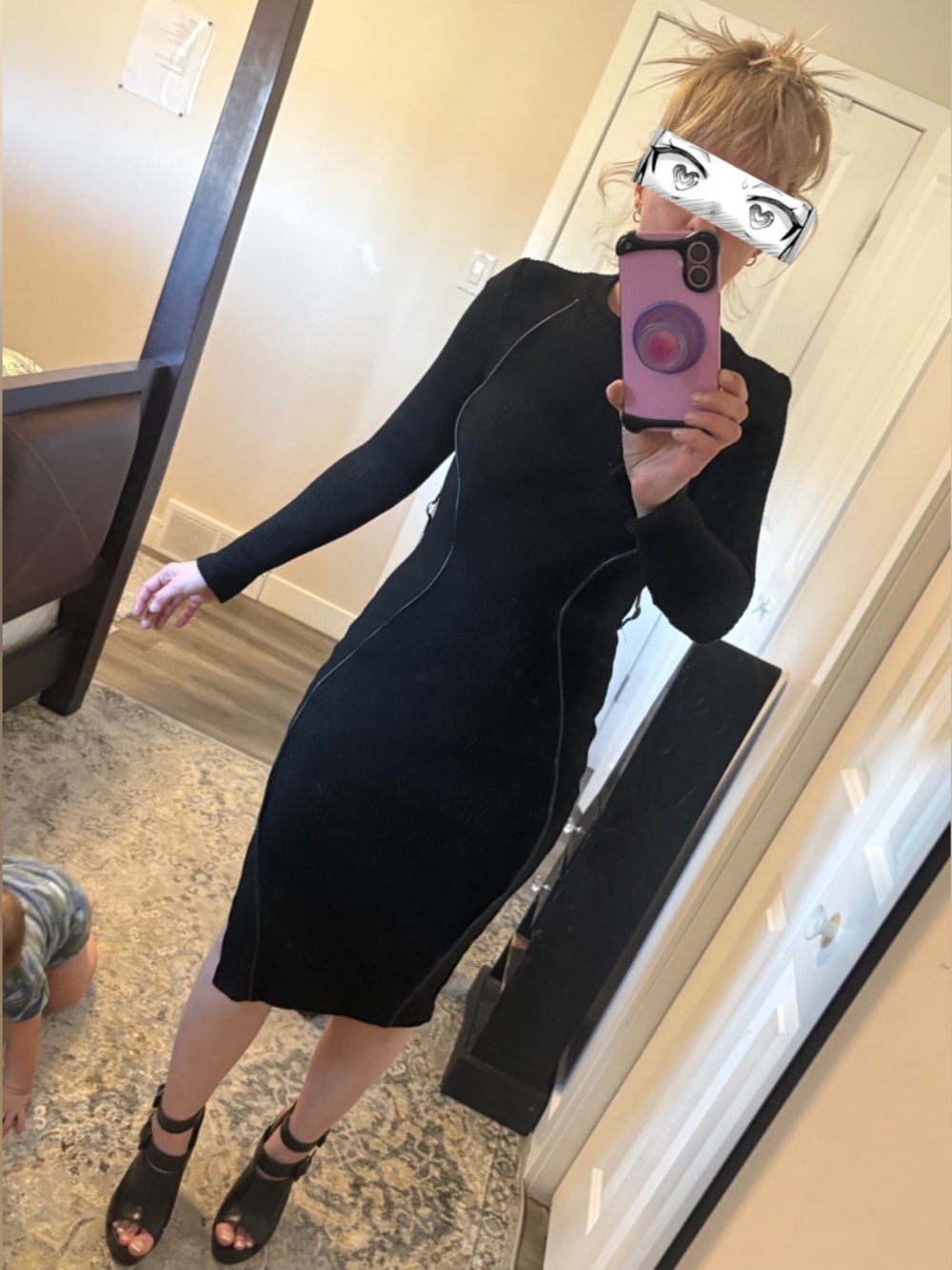 Maniere du Voir sweater dress